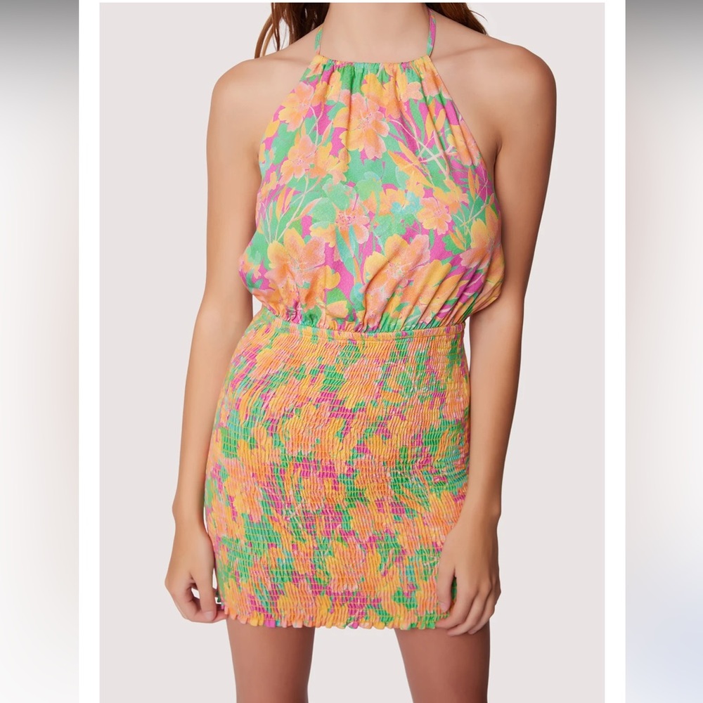 LOST + WANDER Eternal Lights Mini Dress